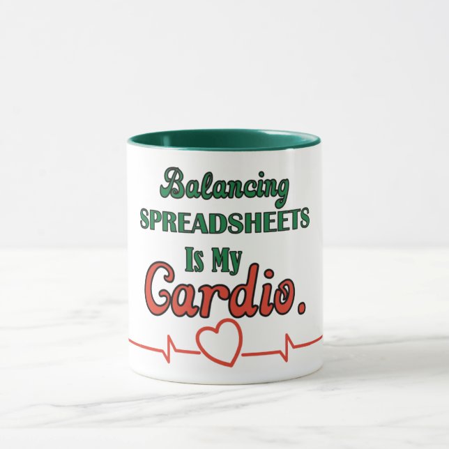 Funny Accountant Quote Mug (Center)