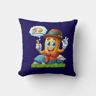Funny Accountant Throw Pillow