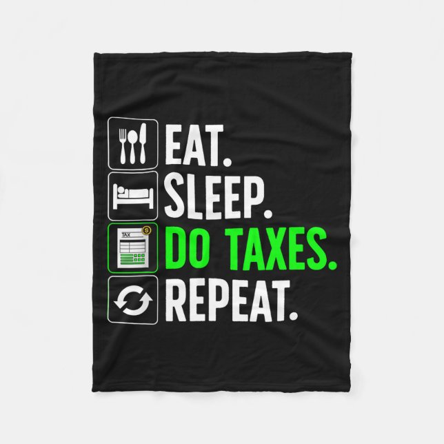 Funny Accounting Art For Men Women Spreadsheets Ac Fleece Blanket (Front)