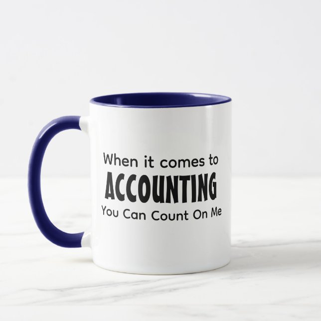 Funny accounting Memes Pun Joke Funny Mug Quotes (Left)