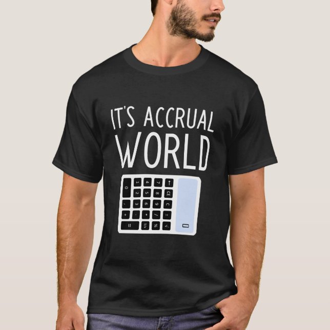 Funny Accounting T-shirt (Front)