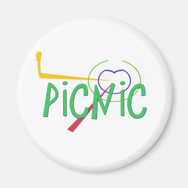 Funny Acronym- PICNIC Magnet (Front)