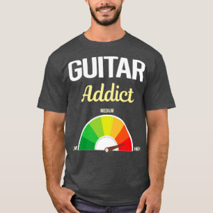 Funny Addict Guitar Guitarist T-Shirt