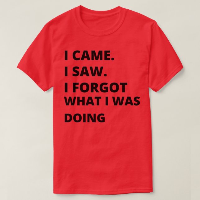 Funny ADHD 3 T-Shirt (Design Front)