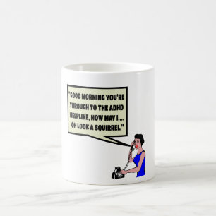 Funny ADHD Coffee Mug