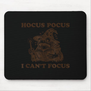 Funny adhd frog wizard - i can't focus mouse pad