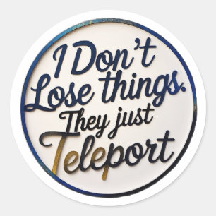 Funny ADHD Sticker – For the Neurodivergent Minds