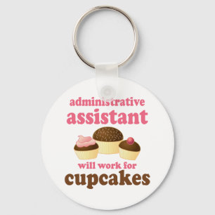 Funny Administrative Assistant Keychain
