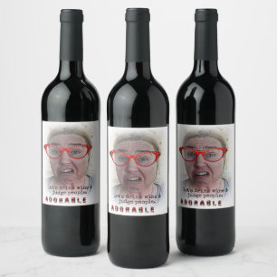 Funny Adorable Wine Labels! Label