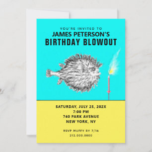 Funny Adult Birthday Invitation
