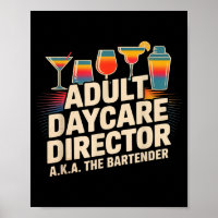 Funny Adult Daycare Director Aka The Bartender Hum
