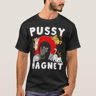 Funny Adult Humour Cat Men Women T-Shirt