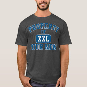 Funny Adult Humour Gym Athletic Workout Property o T-Shirt