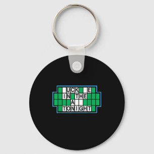 Funny Adult Inappropriate Humor Puzzle Shirt Keychain