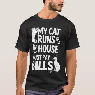 Funny Adulting Humour Cat Lover Feline Fur Parent T-Shirt