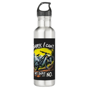 Funny Adventure Cycling Lover Quotes 710 Ml Water Bottle