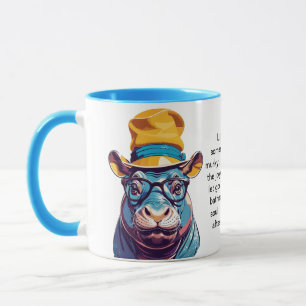 Funny Advice From A Hippo Mug
