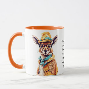 Funny Advice From A Kangaroo Mug