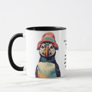 Funny Advice From A Puffin Mug