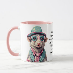 Funny Advice From An Opossum Mug