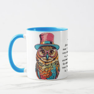 Funny Advice From An Owl Mug