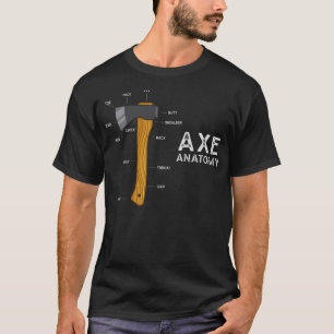 Funny Ae Humour Hatchet Woodworking Ae funny cross T-Shirt