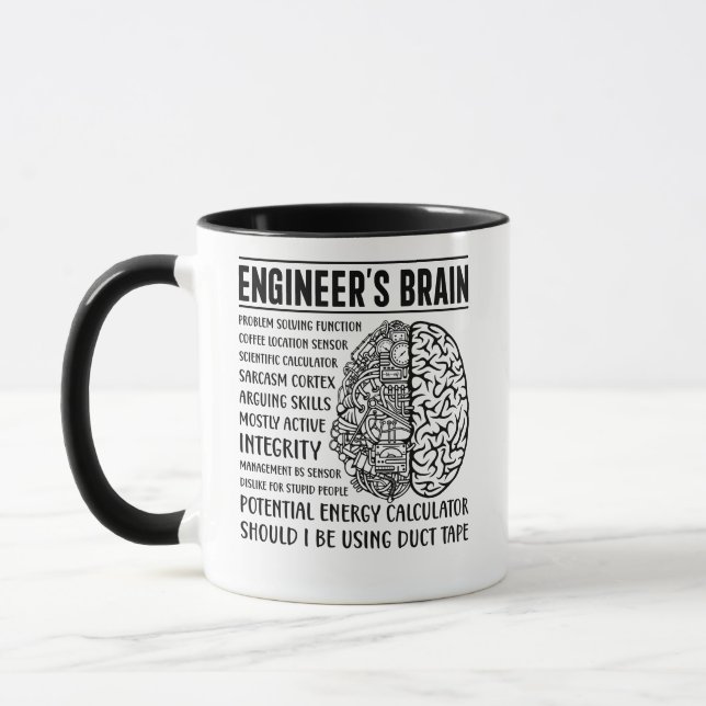 Funny Aerospace Engineer Mug (Left)