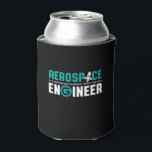 Funny Aerospace Engineering It's Rocket Science Can Cooler<br><div class="desc">Aerospace engineering. It's not rocket science. Wait, yes it is. Funny merchandise for geek and nerd engineers who love humour, witty quotes and jokes. Cool design to wear on your job and show your passion in aircraft, spacecraft, and rocket science. Great gift for dad, father, mom, mother, son, daughter, brother...</div>