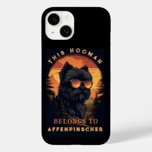 Funny Affenpinscher Dog Parent Personalized Case-Mate iPhone 14 Case