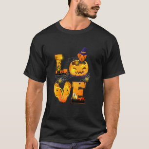Funny Airedale Terrier  Halloween T-Shirt
