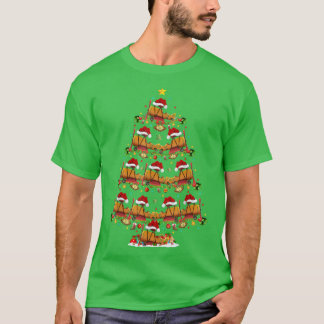 Funny Airplane Lover Matching Santa Airplane Chris T-Shirt