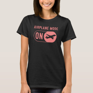 Funny Airplane Mode Aviation Men Women Rc Pilot T-Shirt