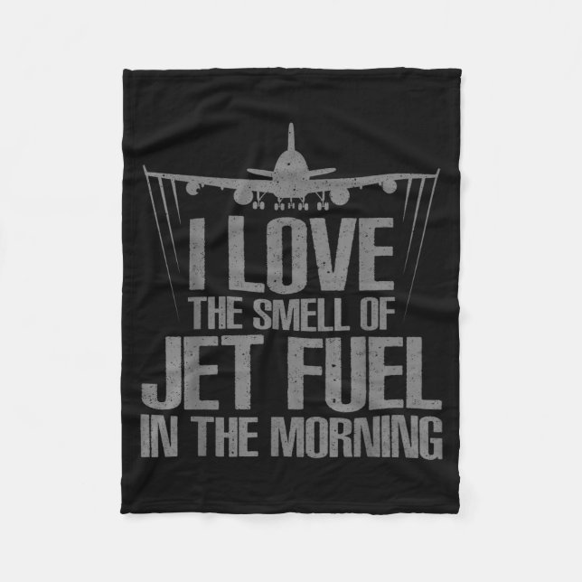 Funny Airplane Novelty For Men Women Aviation Airp Fleece Blanket (Front)