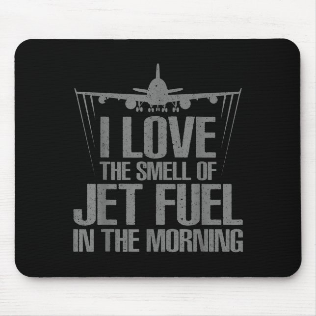 Funny Airplane Novelty For Men Women Aviation Airp Mouse Pad (Front)