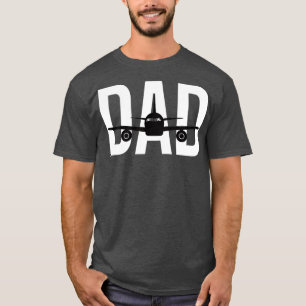 Funny Airplane Pilot Dad  Aviation Lover Gift T-Shirt
