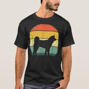 Funny Akita Art Men Women Dog Walker Veterinarian  T-Shirt