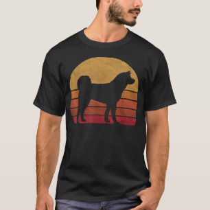 Funny Akita Art Men Women Dog Walker Veterinarian  T-Shirt
