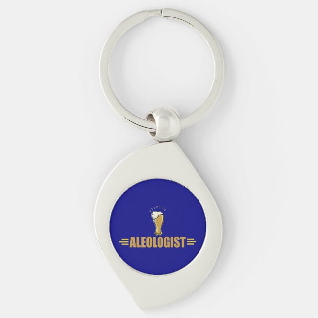 Funny Ale and Beer Keychain (Front)