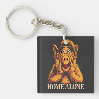 Funny Alf Home Alone Scream Parody 80s Nostalgia G Keychain