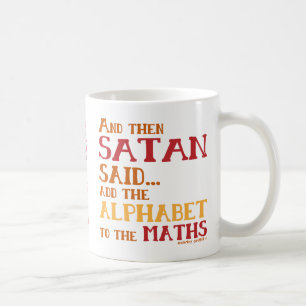 Funny Algebra Alphabet Maths Coffee Mug