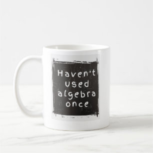 Funny algebra coffee mug