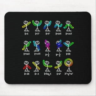 Funny Algebra Dance Function Math Teacher Geek Ner Mouse Pad