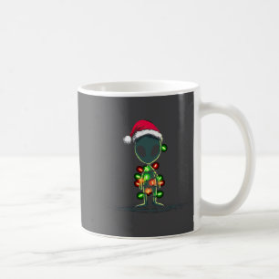 Funny Alien Christmas Graphics Lights Lover Extrat Coffee Mug