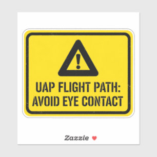 Funny Alien UFO Sci-Fi UAP Flight Path