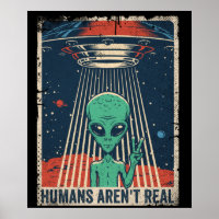 Funny Alien UFO Space Conspiracy