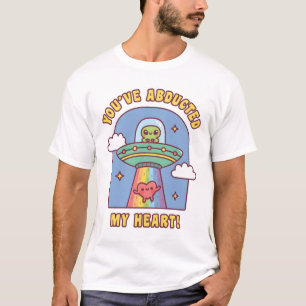Funny Alien UFO You Have Abducted My Heart T-Shirt