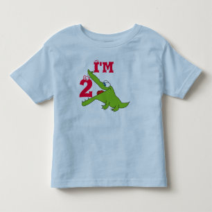 Funny Alligator 2nd Birthday T Shirt, Shirts