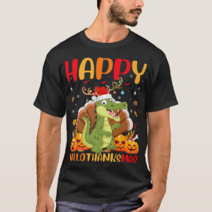 Funny Alligator Animal Lover Happy Alligator Hello T-Shirt