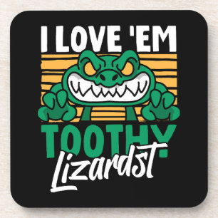 Funny Alligator Lover and Zookeeper Crocodile Coaster
