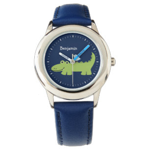Funny Alligator Personalized Watch